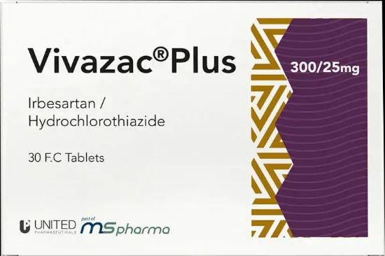 Picture of Vivazac Plus300/ 25 mg30 tablets